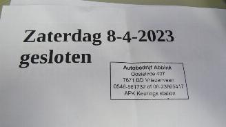 škoda přívěsy Audi RS7 Sportback Zaterdag 8-04-2023 Gesloten 2023/2