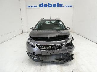 damaged motor cycles Peugeot 2008 1.6 D ACTIVE 2016/8